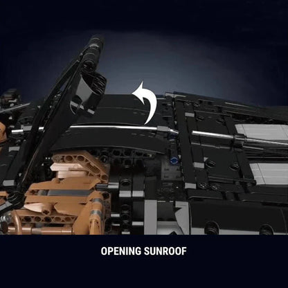 W16 Voiture Noire | 4687pcs