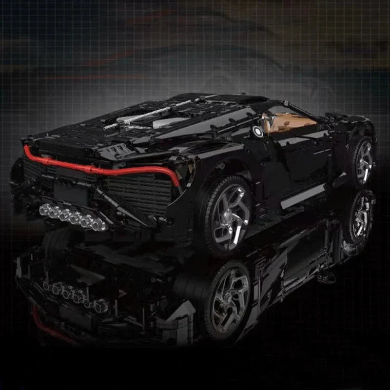 W16 Voiture Noire | 4687pcs