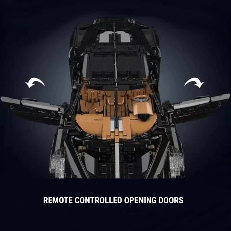 W16 Voiture Noire | 4687pcs