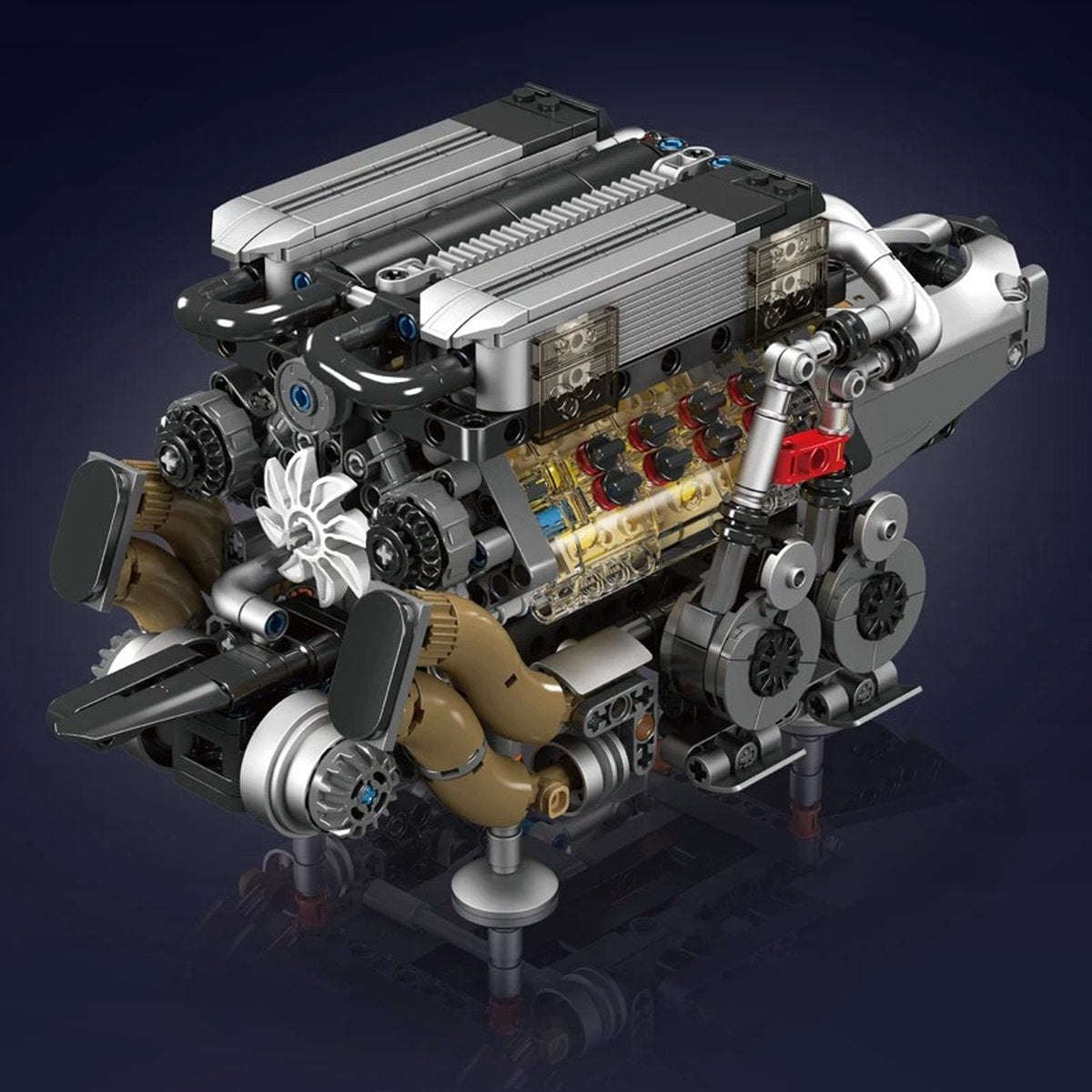 Hypercar W16 Engine | 952pcs