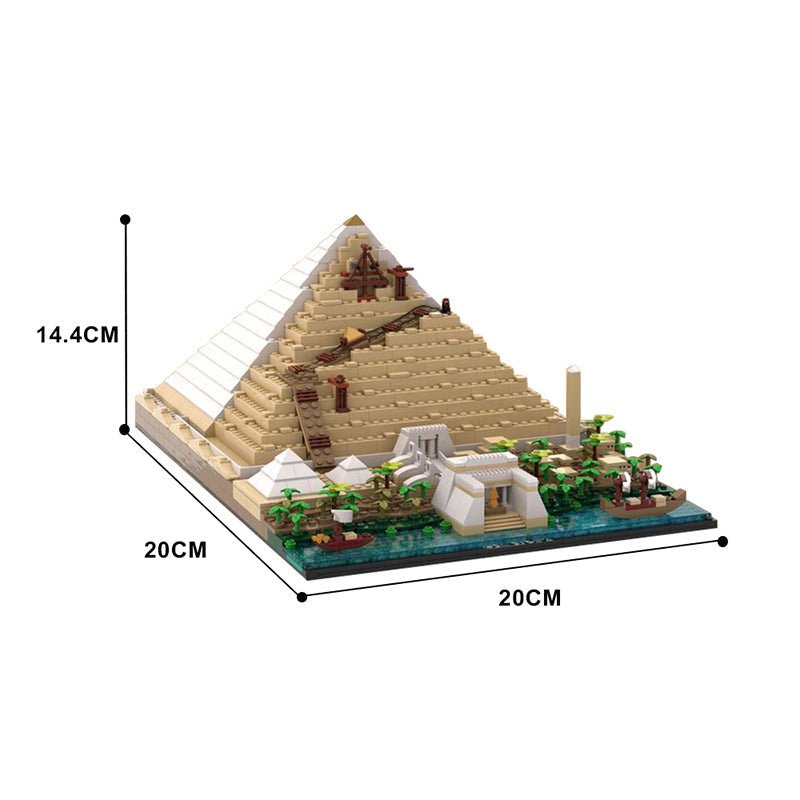 Building Of The Great Pyramid | 1467pcs