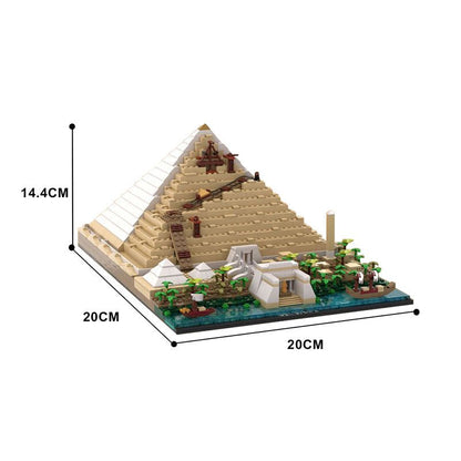 Building Of The Great Pyramid | 1467pcs