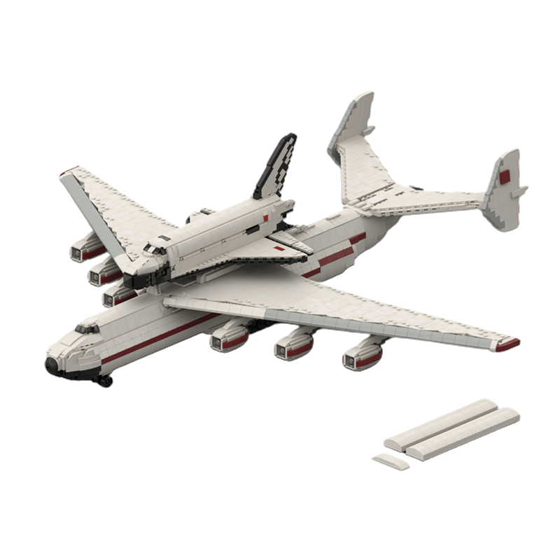 Buran with Antonov AN-225 Carrierplane | 4176pcs