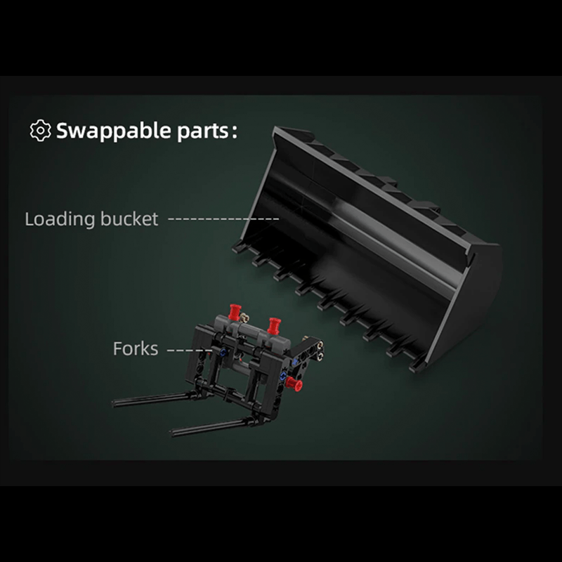 Cargo Loader Utility Vehicle | 1469pcs