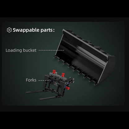 Cargo Loader Utility Vehicle | 1469pcs