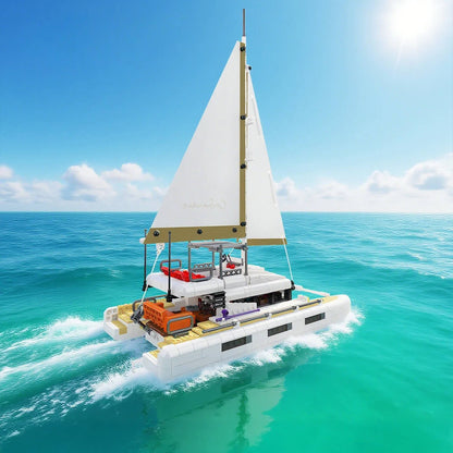 Luxury Catamaran Yacht | 889pcs