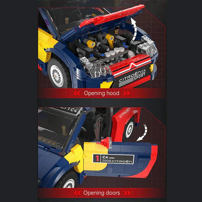 2008 Citroen WRC Rally | 1568pcs