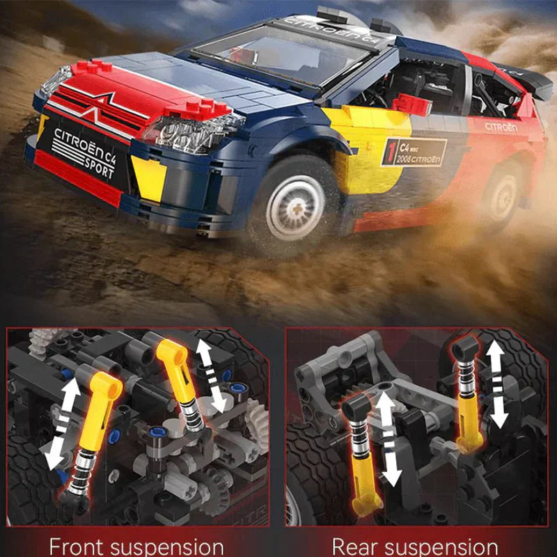 2008 Citroen WRC Rally | 1568pcs