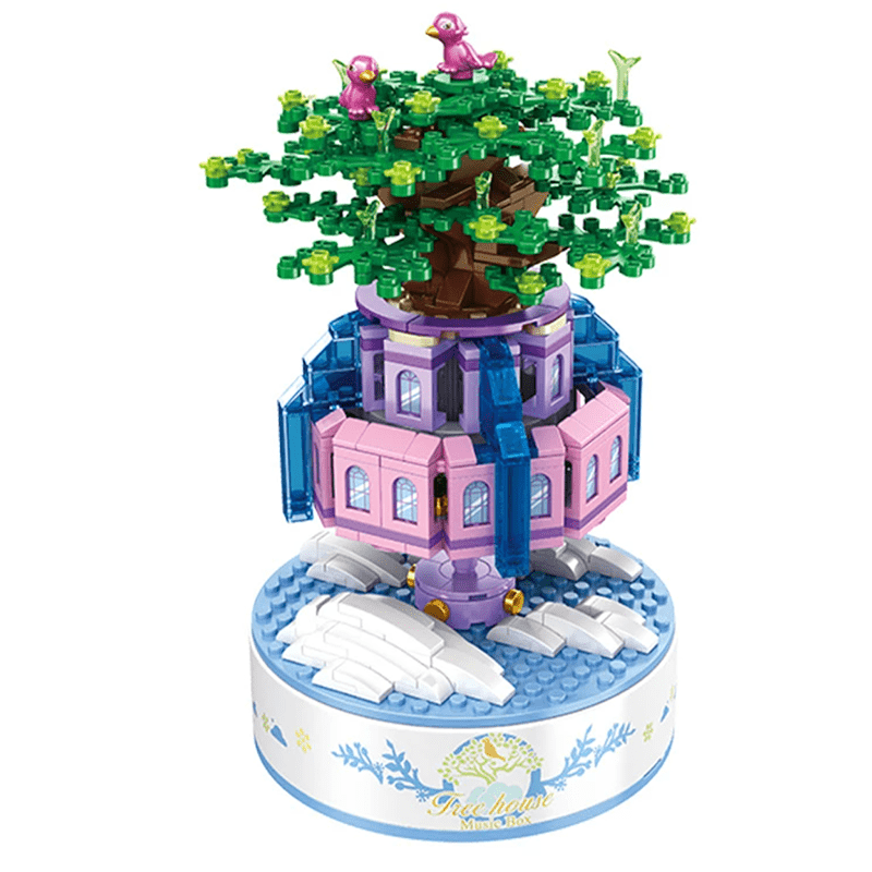 City in the Sky Music Box | 457pcs