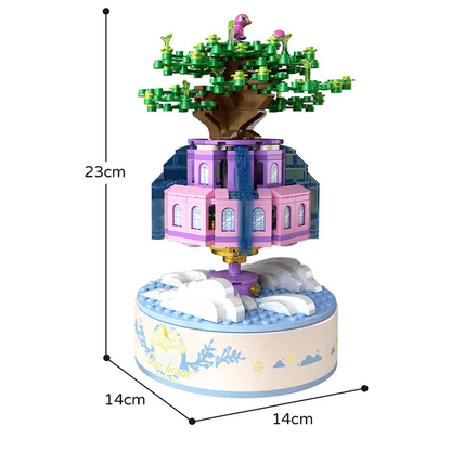 City in the Sky Music Box | 457pcs