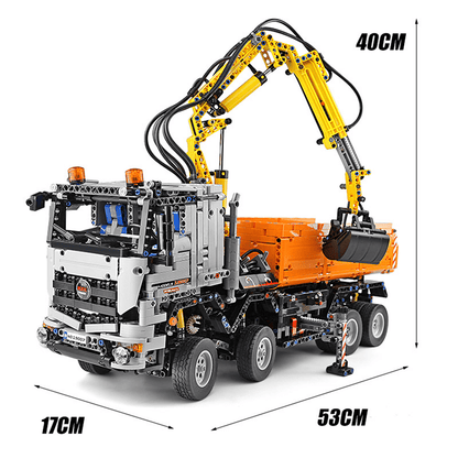 RC Clamshell Excavator Truck | 2819pcs