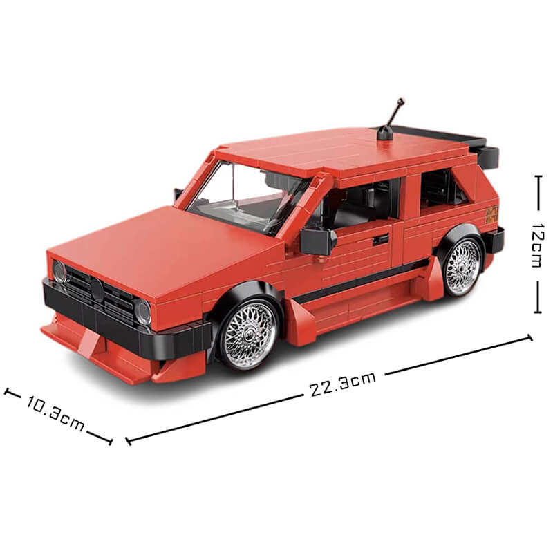Classic Retro Golf MKII Hatchback | 478pcs