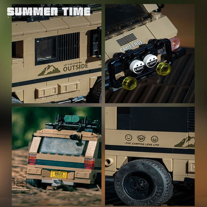 Compact 4x4 Camper Van | 489pcs