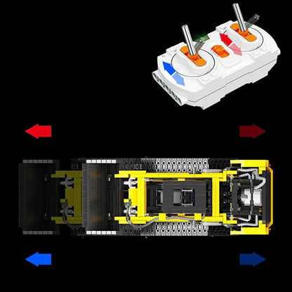 RC Compact Track Loader | 1800pcs