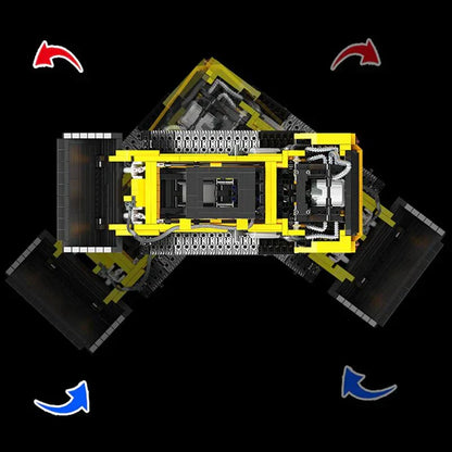 RC Compact Track Loader | 1800pcs