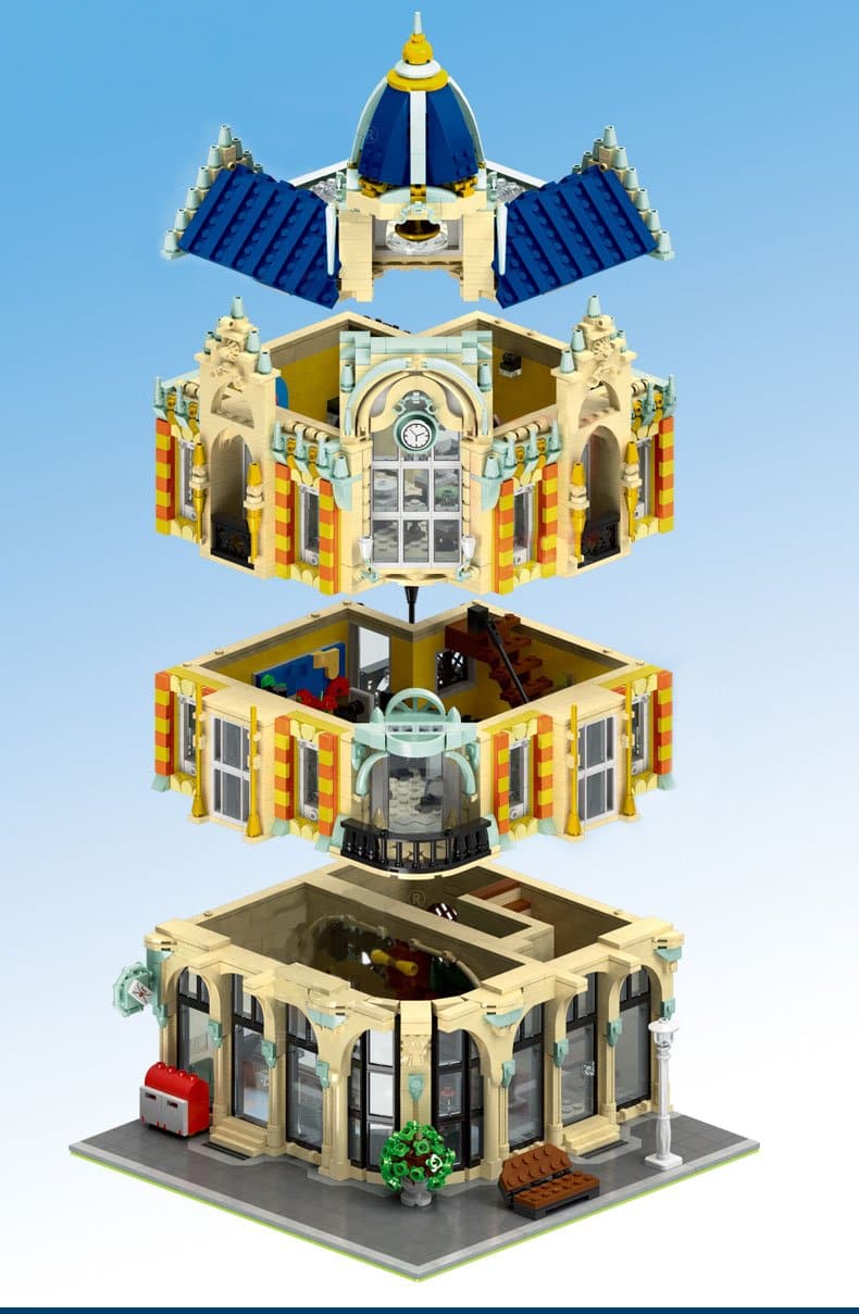 Corner Post Office | 4031pcs