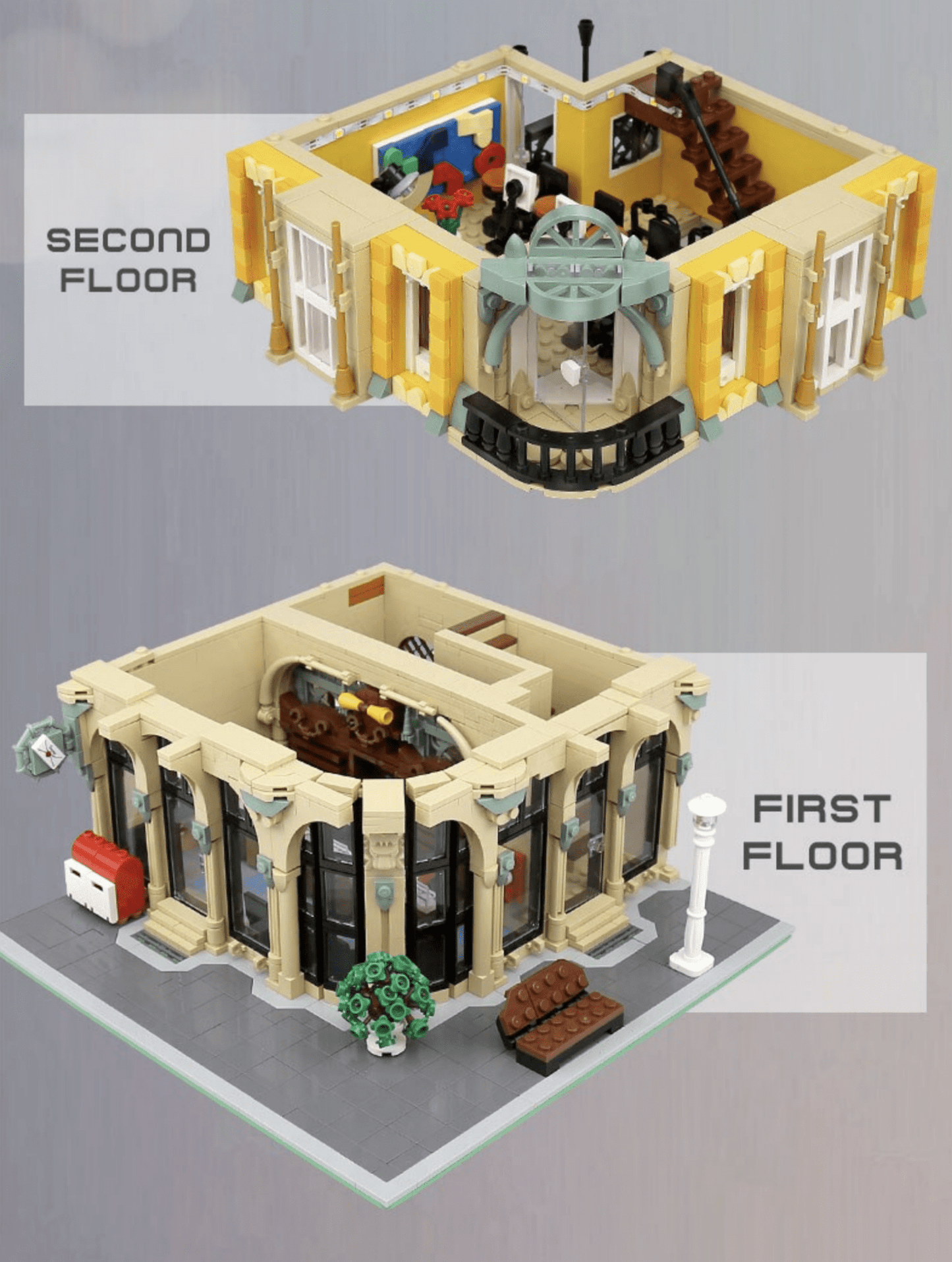 Corner Post Office | 4031pcs