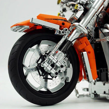 Custom V-Twin Street Bagger | 2392pcs