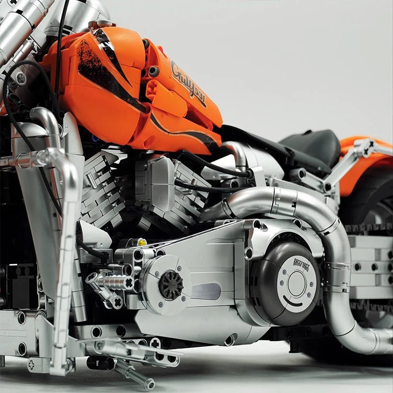 Custom V-Twin Street Bagger | 2392pcs