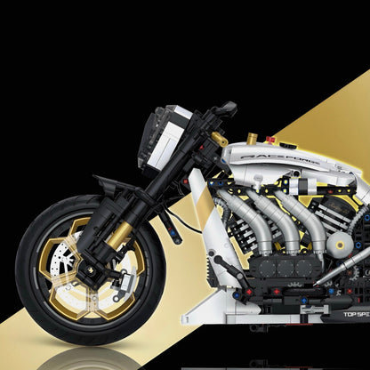 Cyberpunk Custom Chopper | 2004pcs
