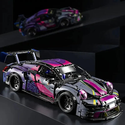 Cyberpunk 911 GT Race Coupe | 1611pcs