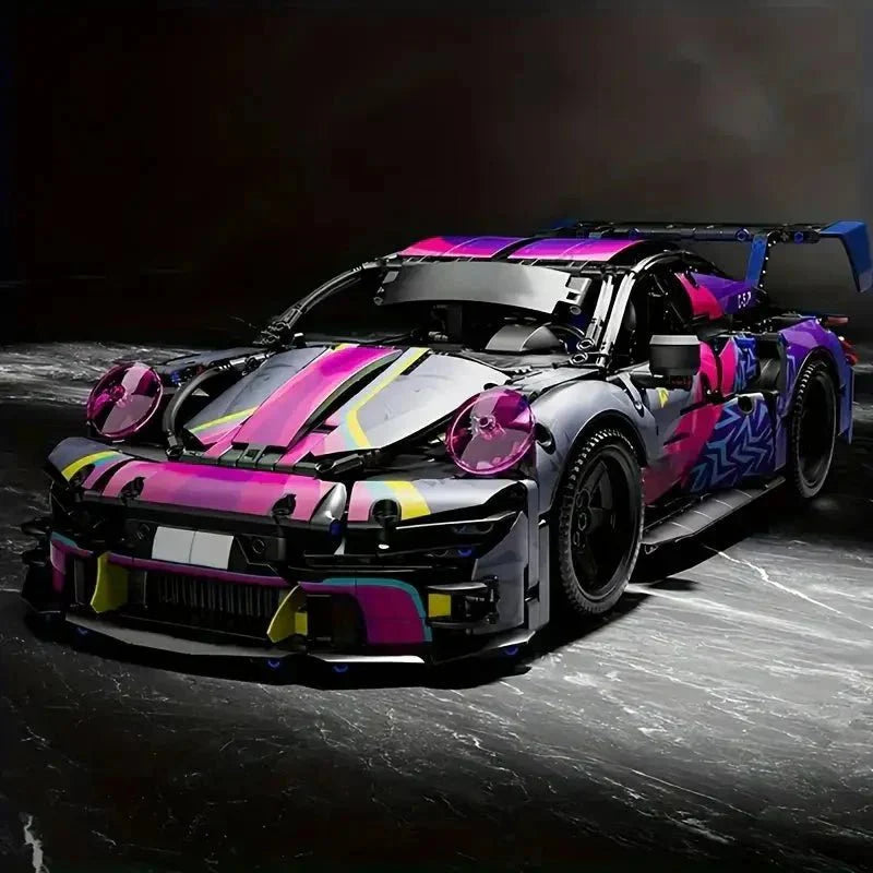 Cyberpunk 911 GT Race Coupe | 1611pcs