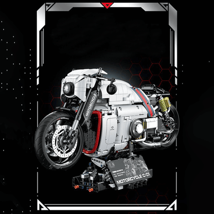 Cyberpunk Mecha Sport Bike | 2615pcs