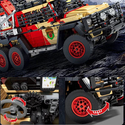 Jurassic Dino Hunter Off-Road Truck | 2453pcs