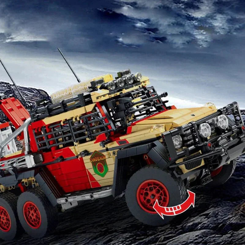 Jurassic Dino Hunter Off-Road Truck | 2453pcs