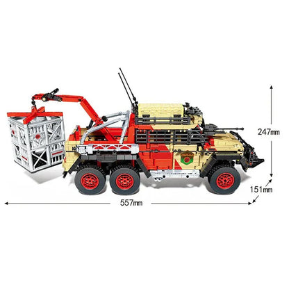 Jurassic Dino Hunter Off-Road Truck | 2453pcs