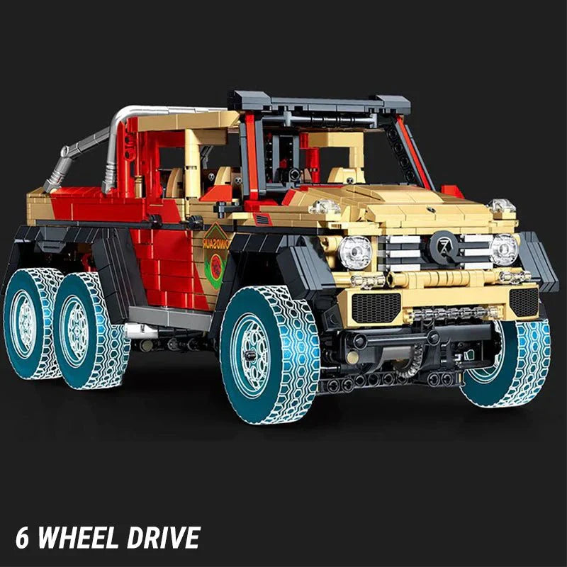 Jurassic Dino Hunter Off-Road Truck | 2453pcs