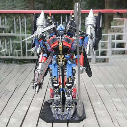 DJ Rambo Man Mecha Transformer Robot | 8862pcs – Motor Builds