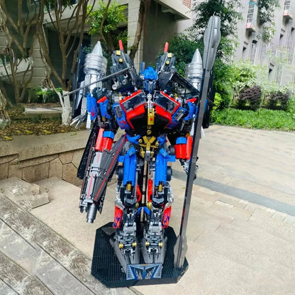 DJ Rambo Man Mecha Transformer Robot | 8862pcs – Motor Builds