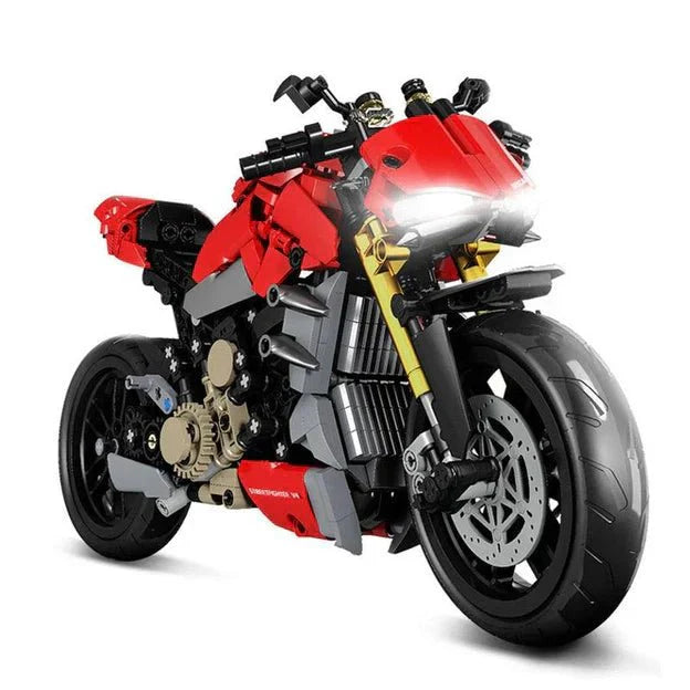 Naked Streetfighter Bike | 827pcs