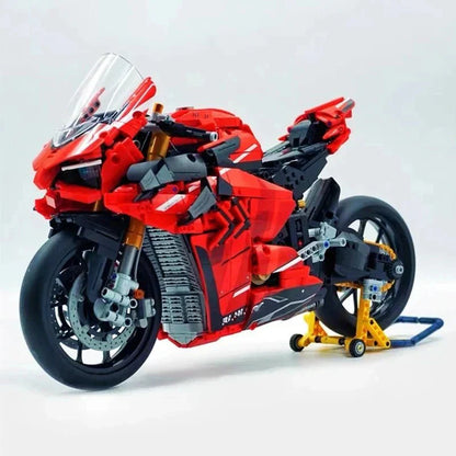 High-Performance Superbike Concept – Red | 2129pcs