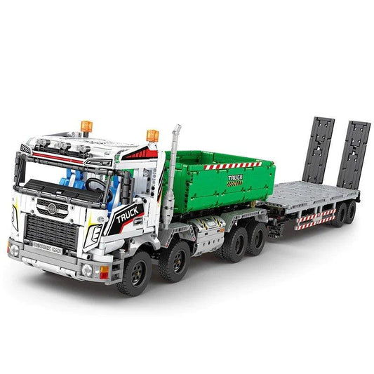 Dump Truck with Trailer | 2950pcs