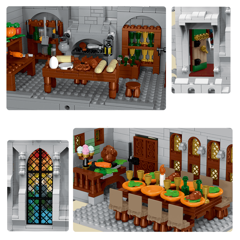 European Medieval Castle | 8602pcs