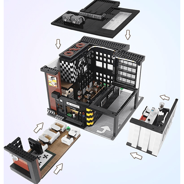 European Modern Cafe | 2727pcs