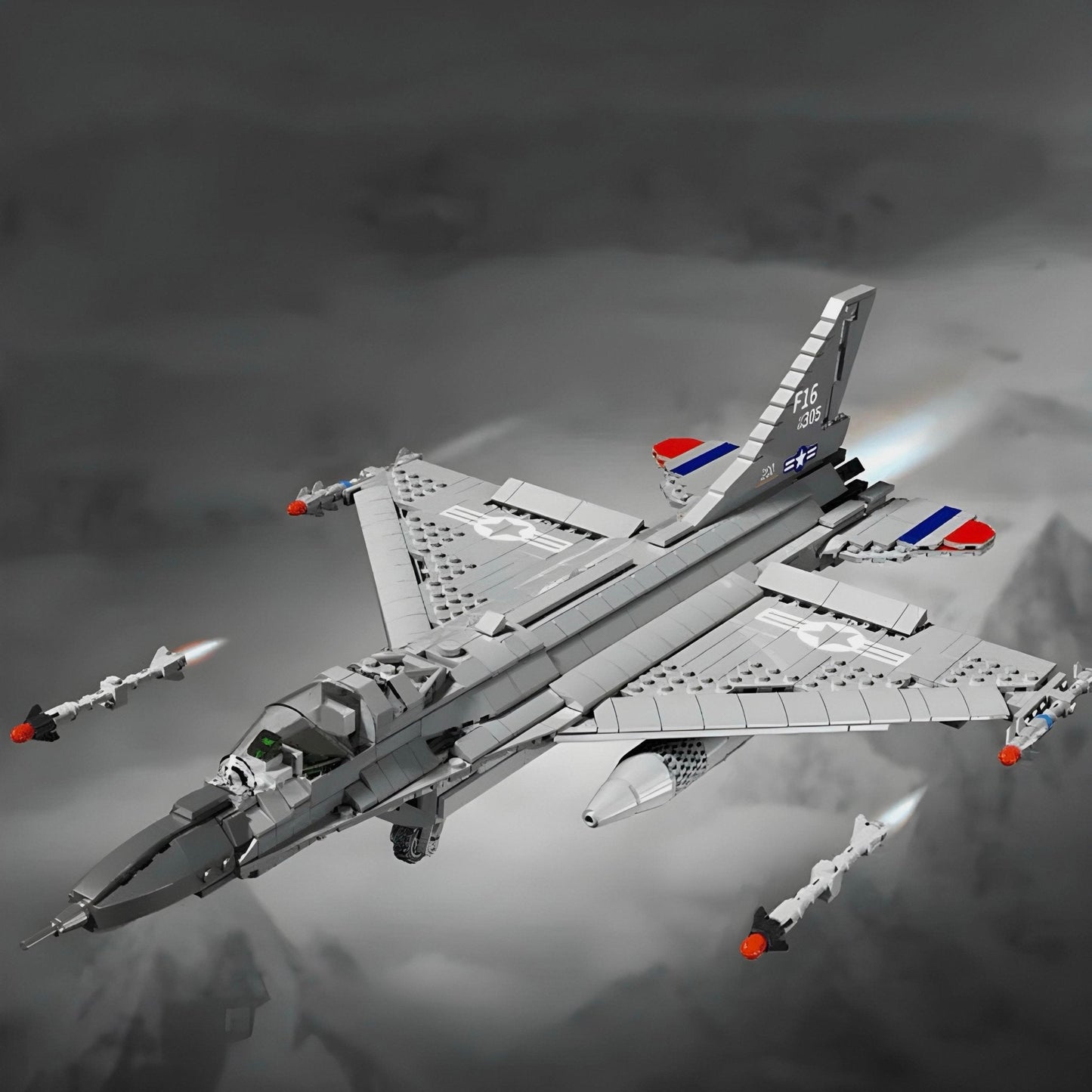 F16 Fighter Jet | 1462pcs