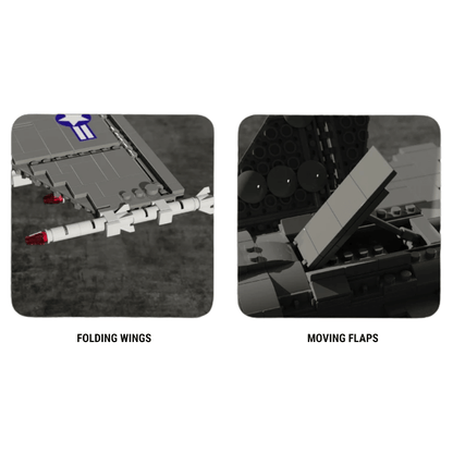 F18 Fighter Jet | 1386pcs