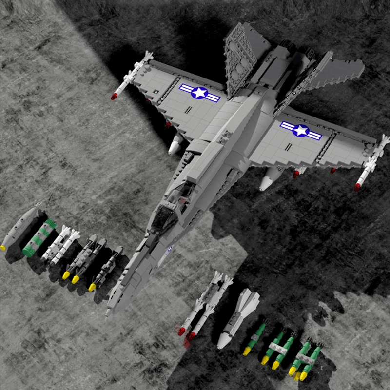 F18 Fighter Jet | 1386pcs