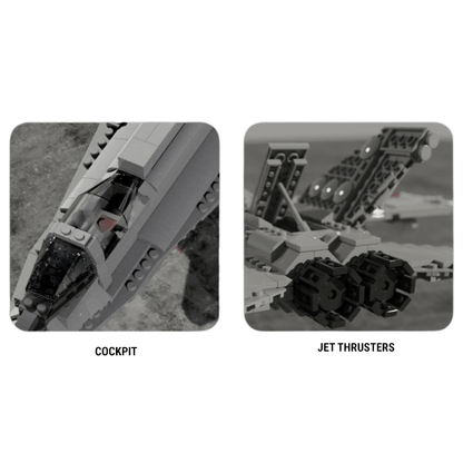 F18 Fighter Jet | 1386pcs