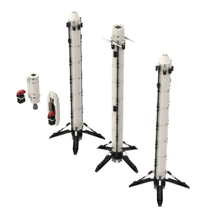 Falcon Heavy Rocket | 713pcs