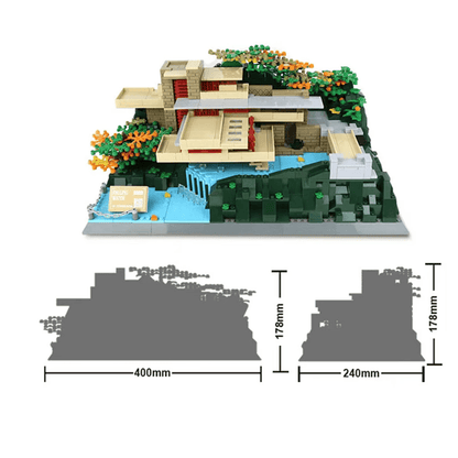 Fallingwater Villa | 1219pcs