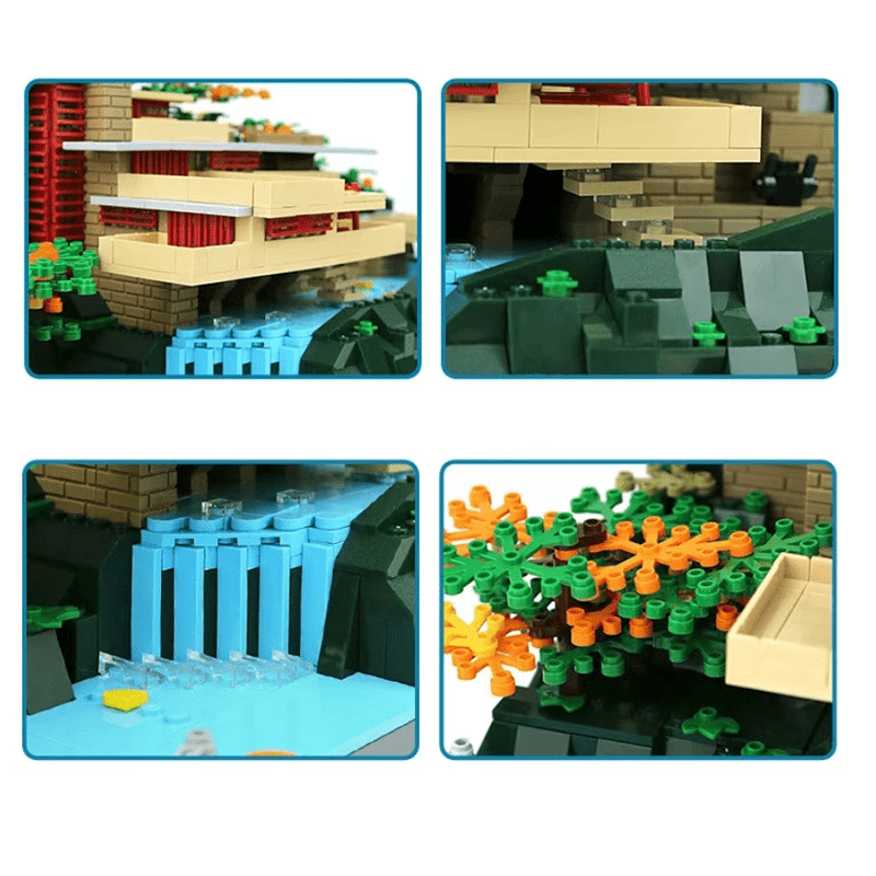 Fallingwater Villa | 1219pcs