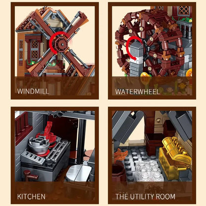 Farm House Modular Buildings | 1580pcs