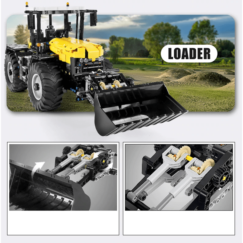 High-Speed Farm Tractor | 2596pcs