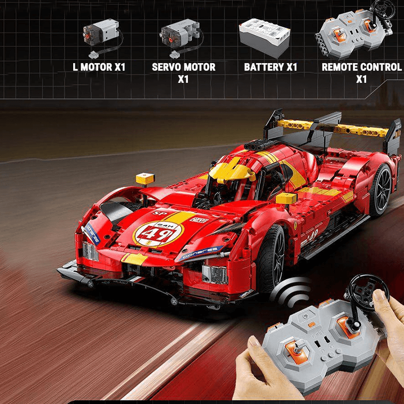 Le Mans Hybrid Prototype 499p | 1517pcs