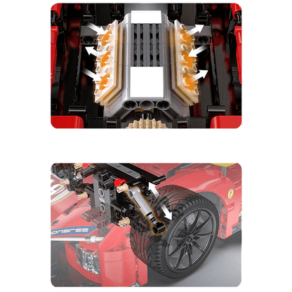 Le Mans Hybrid Prototype 499p | 1517pcs