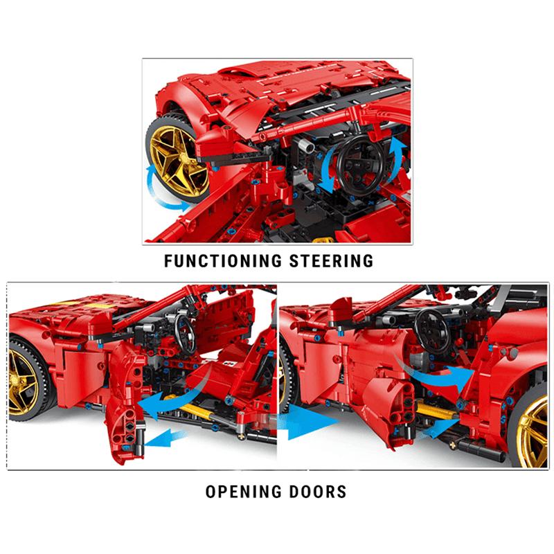 V12 F12 Italian Grand Tourer | 2925pcs